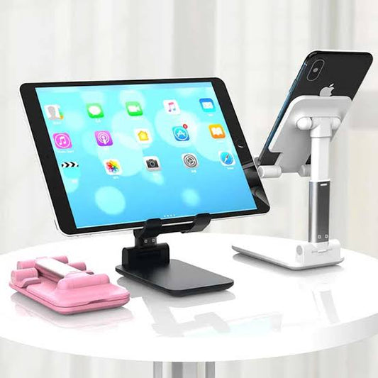 Adjustable Folding Mobile Tablet Stand